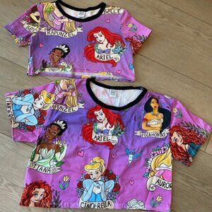Disney princess wild rich kids mommy me matching shirts women small kid 6